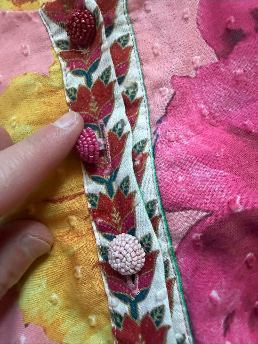 SALE Farm Rio Mixed Garden Midi Dress - Picture 5 of 5